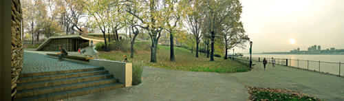 Green Outlook, Riverside Park, New York City: ©Cook+Fox Architects